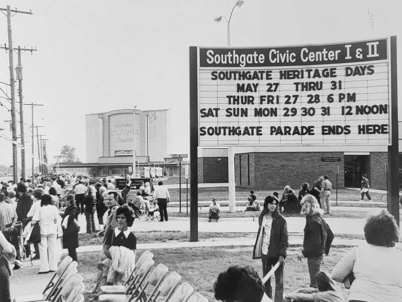 Michigan Drive-In Theatre - From Southgate Historical Society - Aco Blair